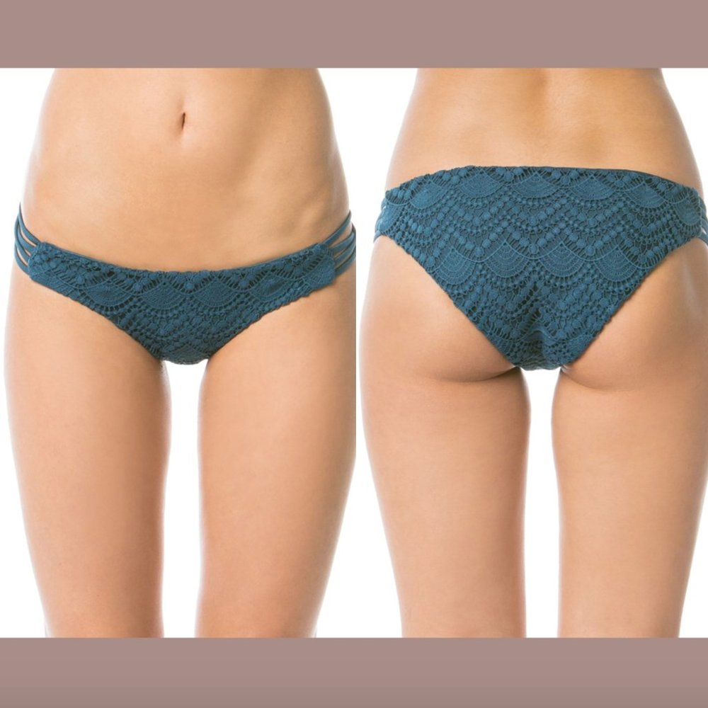NEW Amuse Society Serena Crochet Bikini Bottoms XS